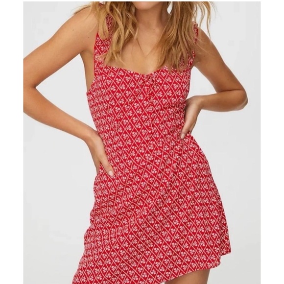 SUNDAY BEST x Aritzia Flirt Ruffle Mini Dress - Picture 4 of 12